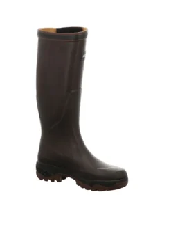 AIGLE Gummistiefel in braun>Herren Gummistiefel