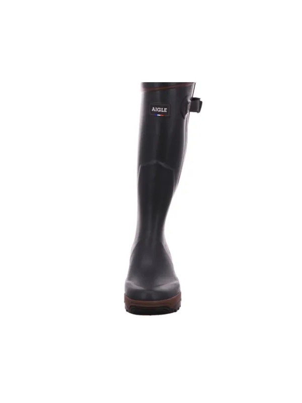 AIGLE Gummistiefel in grün Outlet
