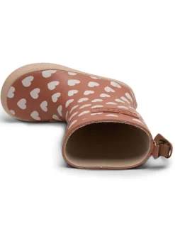 bisgaard Gummistiefel in Hellbraun/ Weiß><noscript><img width=