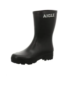 AIGLE Gummistiefel in schwarz Hot