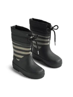Wheat Gummistiefel in Schwarz>Kinder Gummistiefel