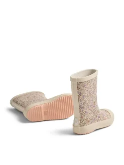Wheat Gummistiefel "Muddy" in Creme/ Bunt>Kinder Stiefel & Boots|Gummistiefel