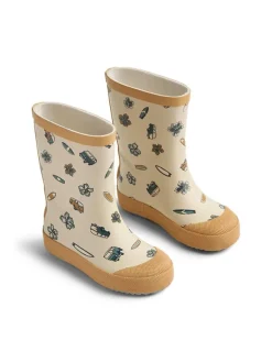 Wheat Gummistiefel "Muddy" in Creme/ Gelb Sale