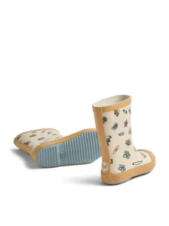 Wheat Gummistiefel "Muddy" in Creme/ Gelb Sale