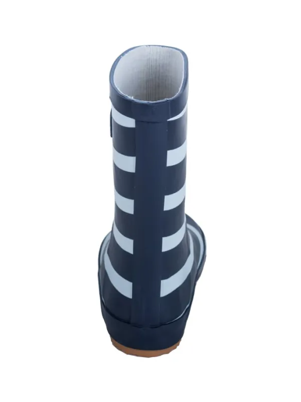 BMS Gummistiefel "Naturkautschuck" in Blockstreifen> Gummistiefel