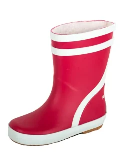 BMS Gummistiefel "Naturkautschuck" in Rot Clearance