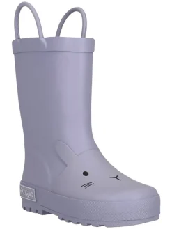 Zigzag Gummistiefel "Solene" in Lila>Kinder Gummistiefel|Gummistiefel