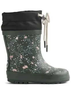 Wheat Gummistiefel "Thermo" in Khaki>Kinder Stiefel & Boots|Gummistiefel