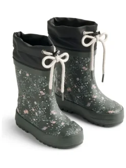Wheat Gummistiefel "Thermo" in Khaki>Kinder Stiefel & Boots|Gummistiefel