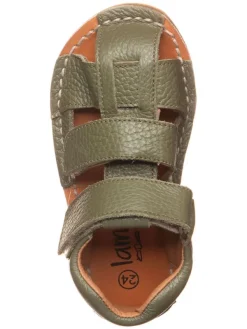 lamino Halbsandalen in Khaki Clearance
