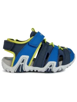 Geox Halbsandalen "Kraze" in Blau>Kinder Sandalen·Halbsandalen