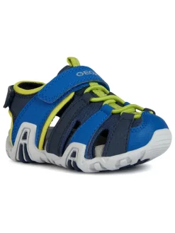 Geox Halbsandalen "Kraze" in Blau>Kinder Sandalen·Halbsandalen