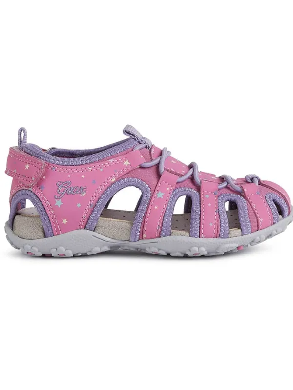 Geox Halbsandalen "Roxanne" in Rosa>Kinder Sandalen·Halbsandalen