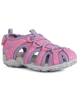 Geox Halbsandalen "Roxanne" in Rosa>Kinder Sandalen·Halbsandalen