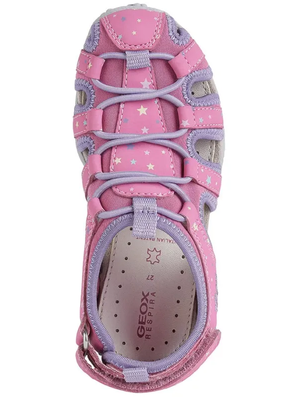 Geox Halbsandalen "Roxanne" in Rosa>Kinder Sandalen·Halbsandalen