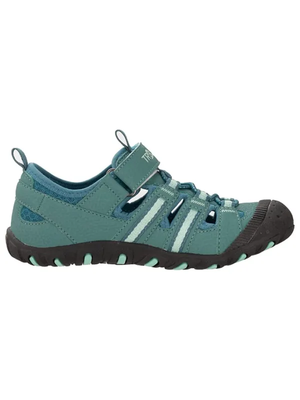 Trollkids Halbsandalen "Sandefjord" in Dunkelgrün>Kinder Sandalen·Halbsandalen