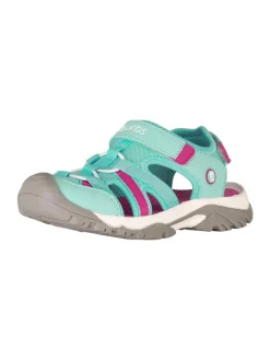 Trollkids Halbsandalen "Stavanger Sandal XT" in Hellblau/ Pink>Kinder Sandalen·Sandalen