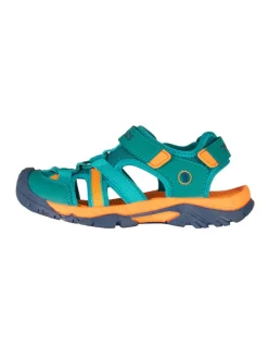 Trollkids Halbsandalen "Stavanger Sandal XT" in Blau/ Orange/ Grün Outlet