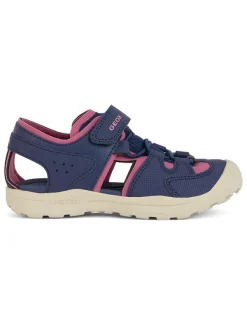 Geox Halbsandalen "Vaniett" in Dunkelblau>Kinder Sandalen·Halbsandalen