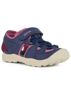 Geox Halbsandalen "Vaniett" in Dunkelblau>Kinder Sandalen·Halbsandalen