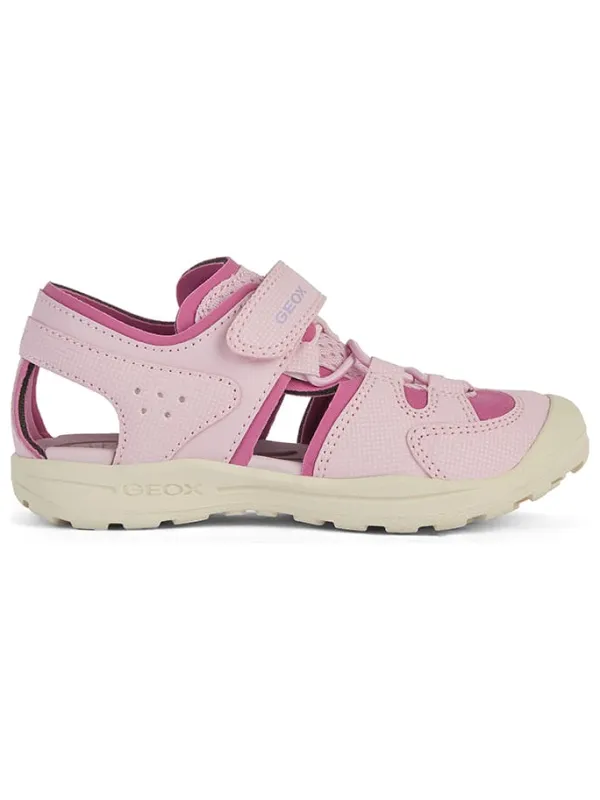 Geox Halbsandalen "Vaniett" in Rosa>Kinder Sandalen·Halbsandalen