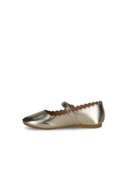 Coccodrillo Halbschuhe in golden New