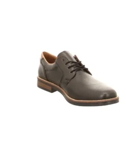 rieker Halbschuhe in schwarz/mogano>Herren Schnürschuhe