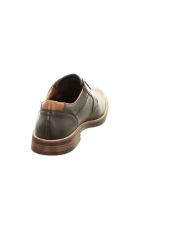 rieker Halbschuhe in schwarz/mogano>Herren Schnürschuhe