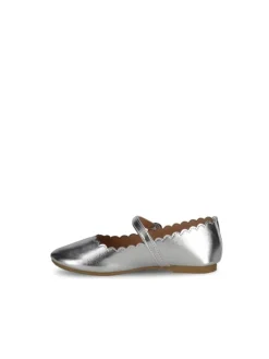 Coccodrillo Halbschuhe in silbern>Kinder Ballerinas