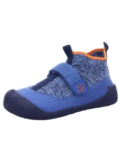 Affenzahn Halbschuhe Kinder Lauflerner Knit Toddly Elefant in Blau Outlet