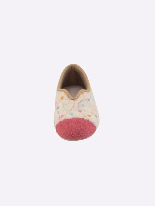 WITT WEIDEN Hausschuh in beige Discount
