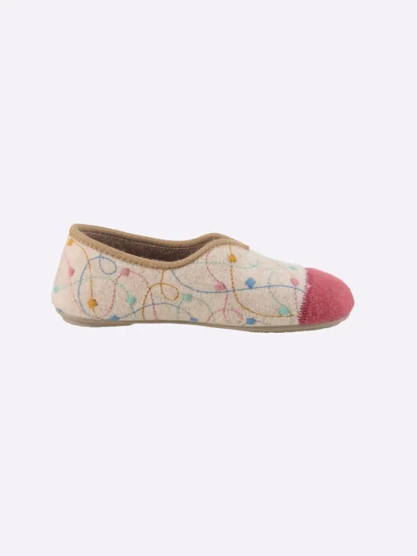 WITT WEIDEN Hausschuh in beige Discount