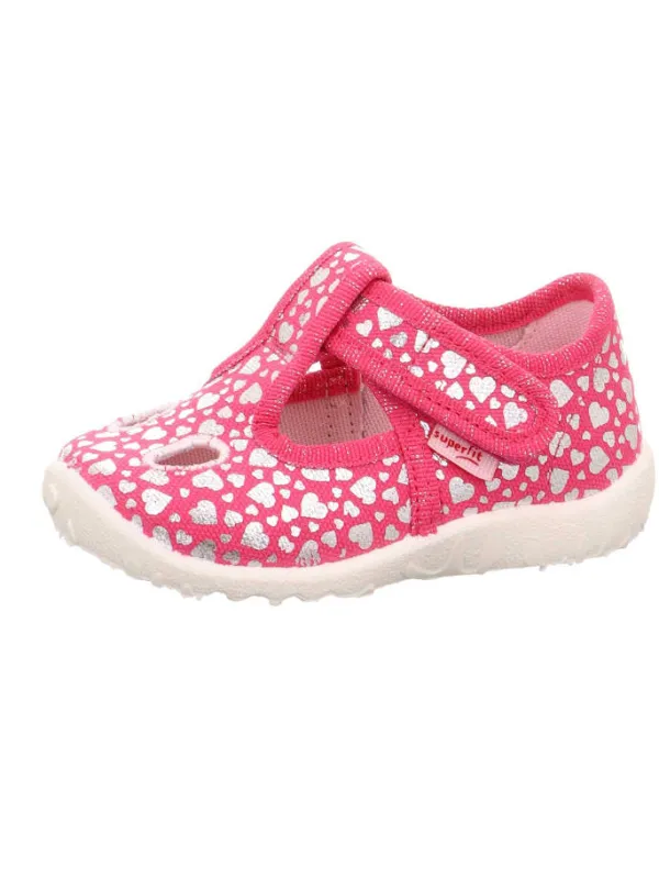 superfit Hausschuh Lauflernschuh in rosa> Hausschuhe