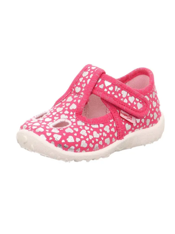 superfit Hausschuh Lauflernschuh in rosa> Hausschuhe