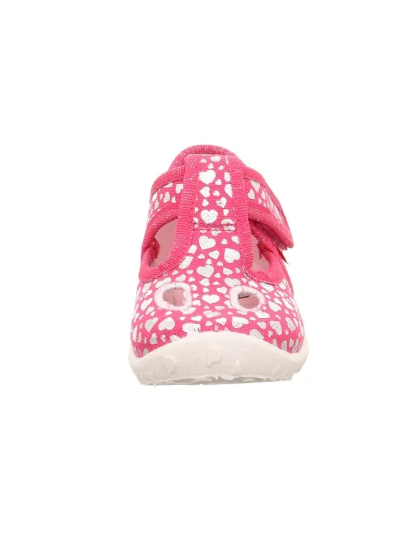 superfit Hausschuh Lauflernschuh in rosa> Hausschuhe