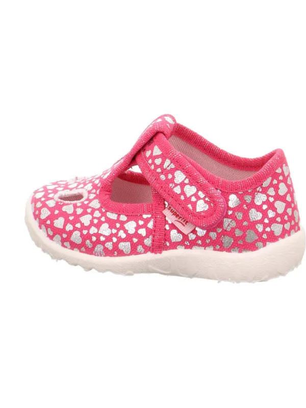 superfit Hausschuh Lauflernschuh in rosa> Hausschuhe