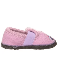 lamino Hausschuhe "Bobby Einhorn" in Rosa>Kinder Hausschuhe|Hausschuhe