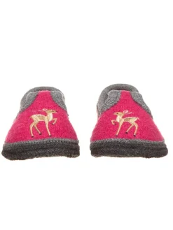 lamino Hausschuhe "Bobby Reh" in Pink