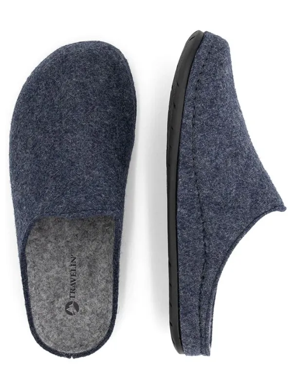 TRAVELIN' Hausschuhe "Come Home" in Dunkelblau>Damen Clogs & Pantoletten|Hausschuhe
