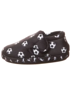 Clarks Hausschuhe "Fluffy Goal" in Schwarz Discount
