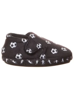 Clarks Hausschuhe "Fluffy Goal" in Schwarz Discount