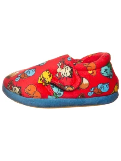 Clarks Hausschuhe "Fluffy Print" in Rot Clearance