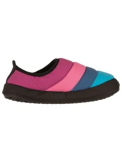 Trollkids Hausschuhe "Hut Mule XT" in Pink/ Blau>Kinder Hausschuhe