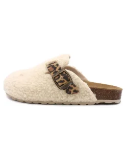 billowy Hausschuhe in Beige Discount