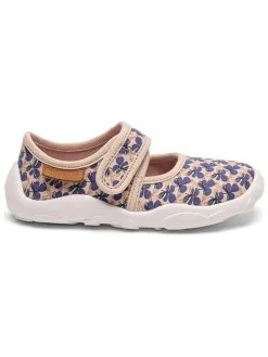 bisgaard Hausschuhe in Beige/ Blau
