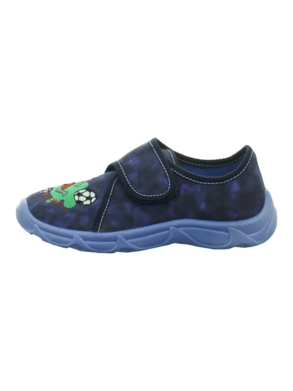 Beck Hausschuhe in Blau> Krabbelschuhe