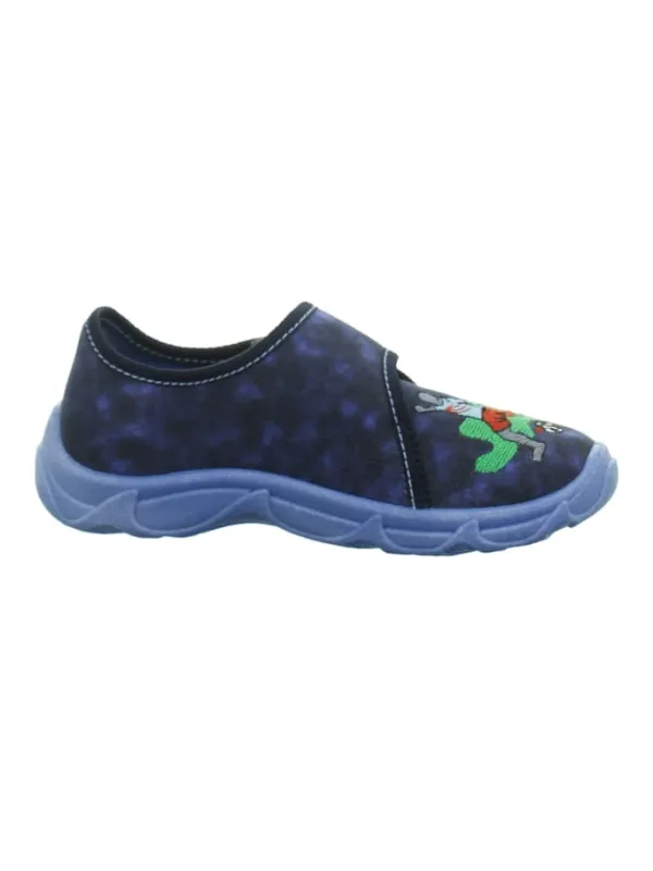 Beck Hausschuhe in Blau> Krabbelschuhe
