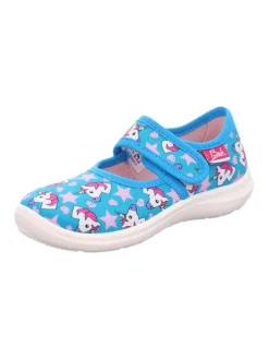 Beck Hausschuhe in Blau> Krabbelschuhe