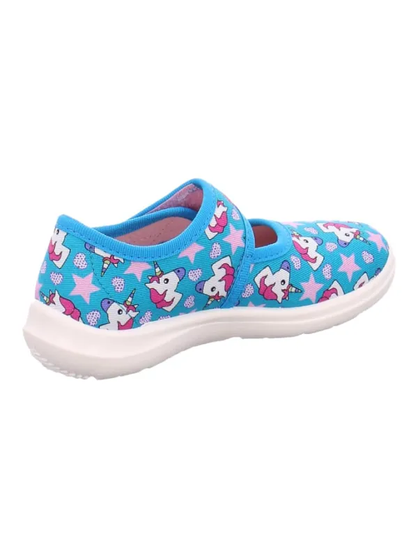 Beck Hausschuhe in Blau> Krabbelschuhe