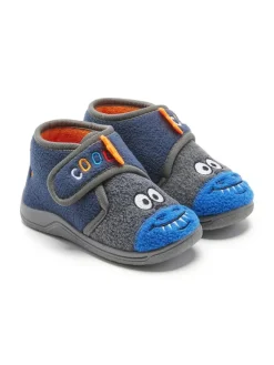 billowy Hausschuhe in Dunkelblau>Kinder Halbschuhe|Clogs & Pantoletten·Pantoletten